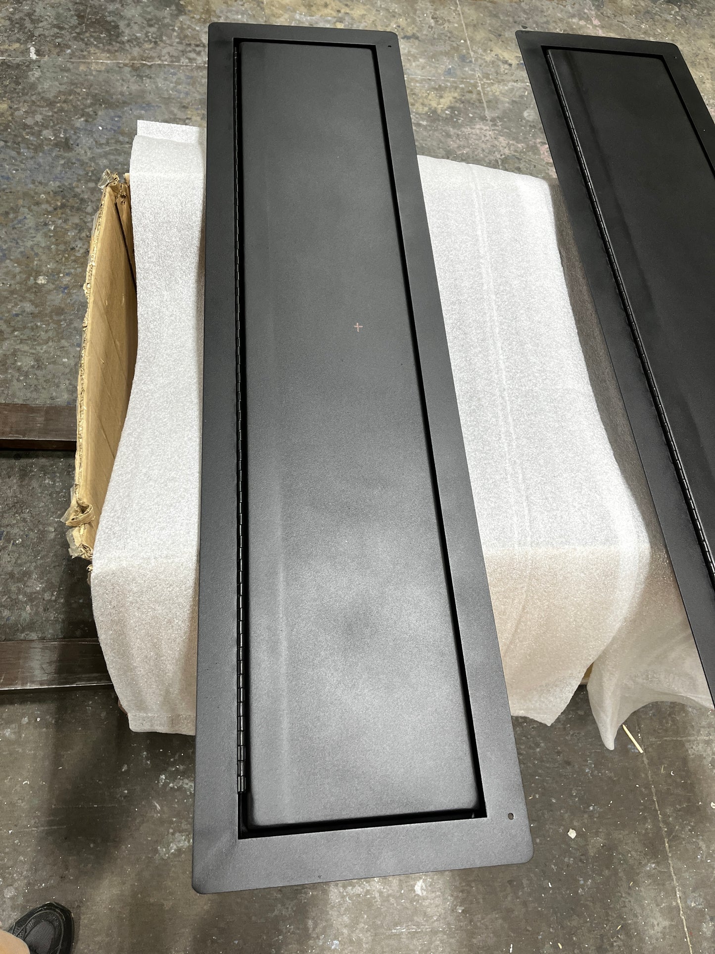 DROP-IN DRY HATCH LIDS - PRE-BUILT- Long Side Hinge Only