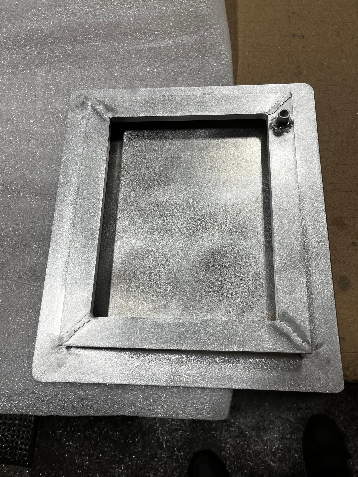 DROP-IN DRY HATCH LIDS - PRE-BUILT- Long Side Hinge Only