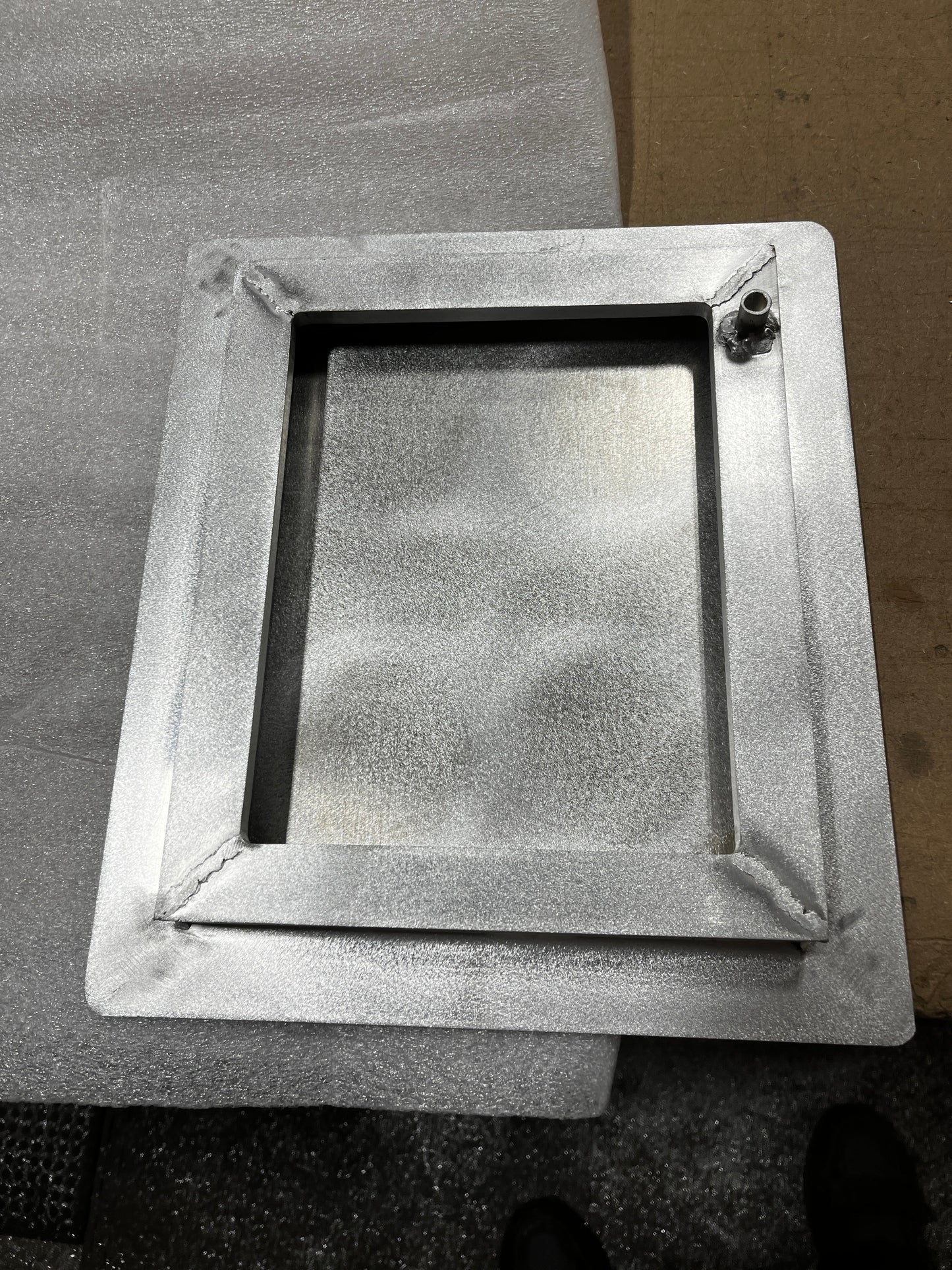 DROP-IN DRY HATCH LIDS - PRE-BUILT- Short Side Hinge Only