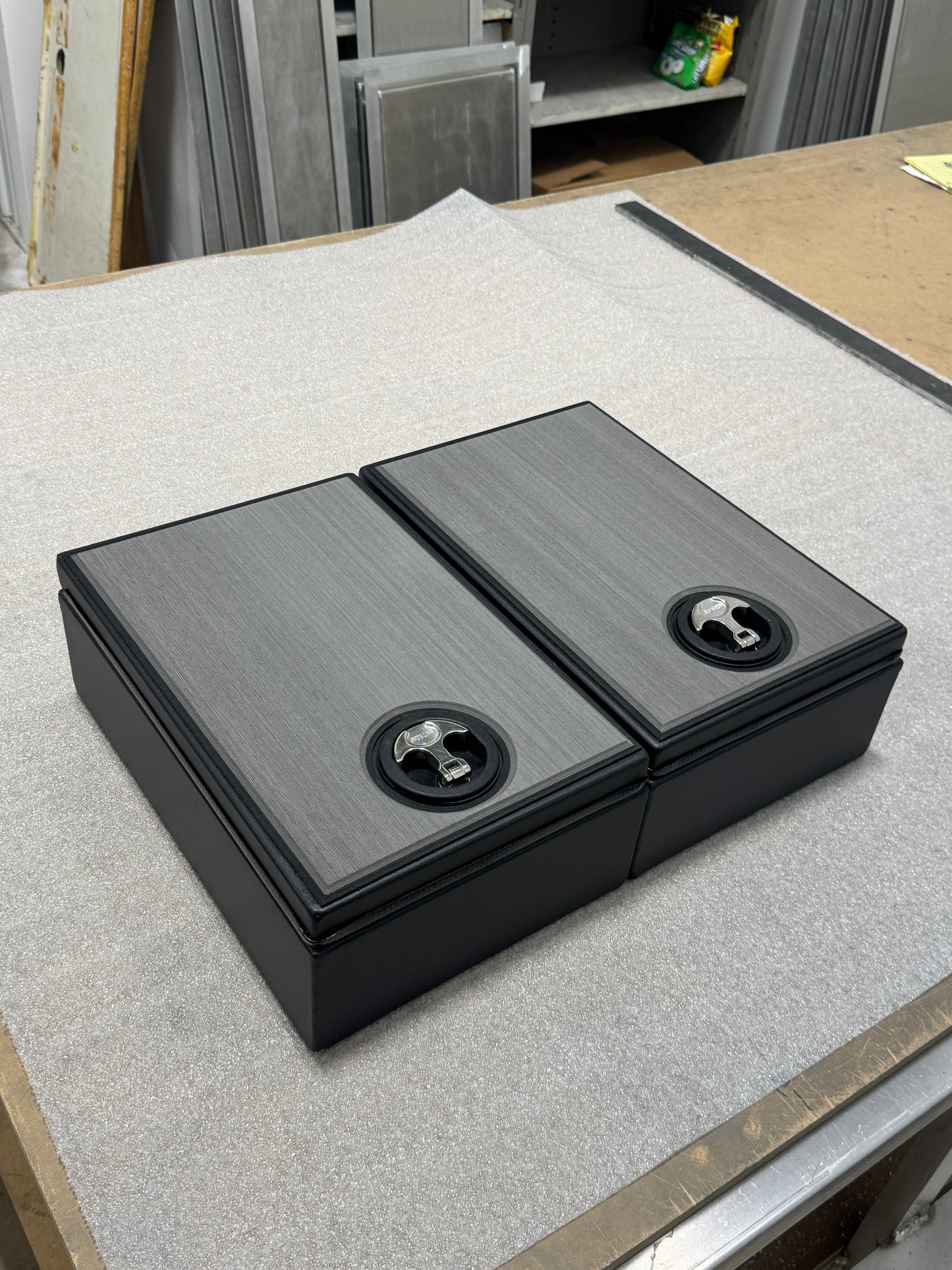 CENTER STORAGE CONSOLE BOX WITH DRY HATCH