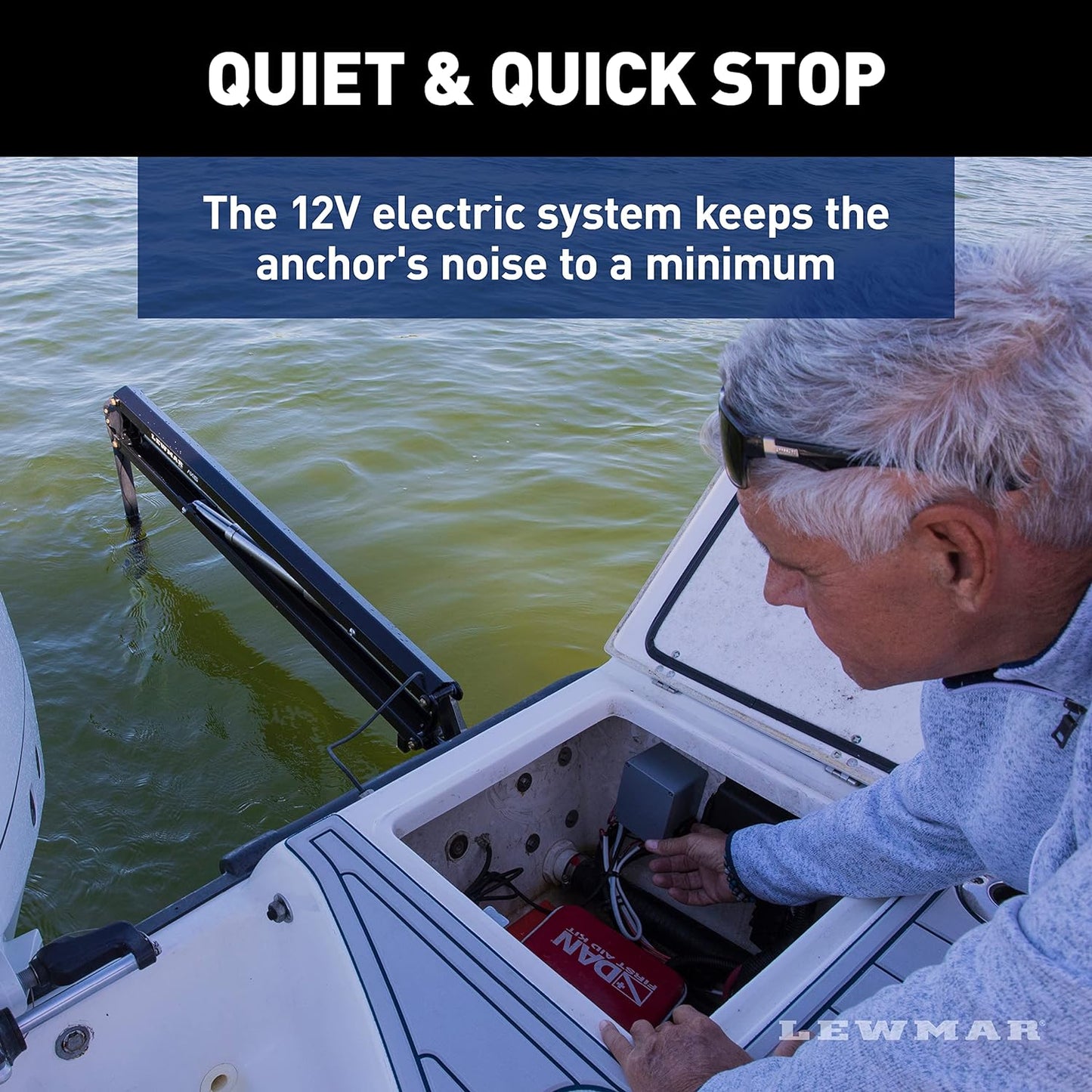 LEWMAR AXIS Electric Shallow Water Anchor
