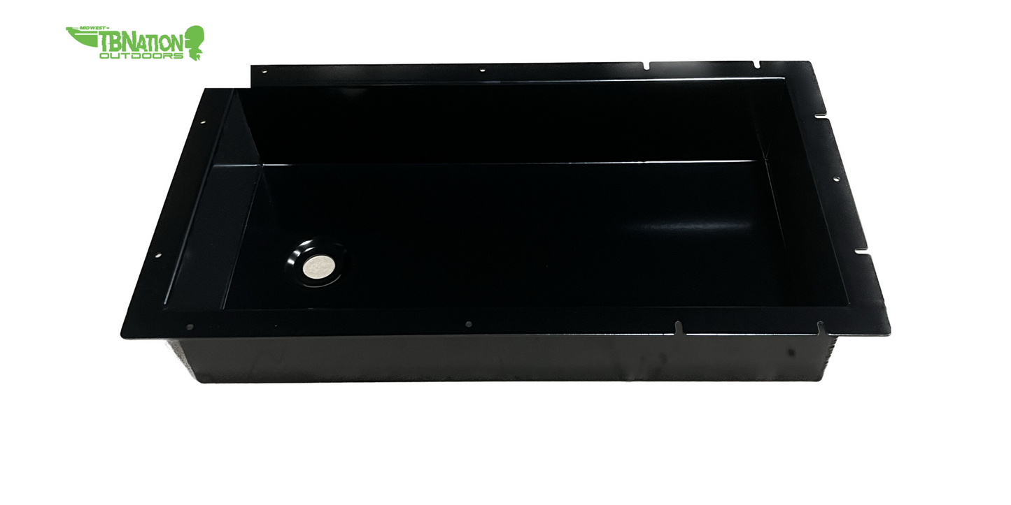 Premium Recessed Trolling Motor Pedal Tray