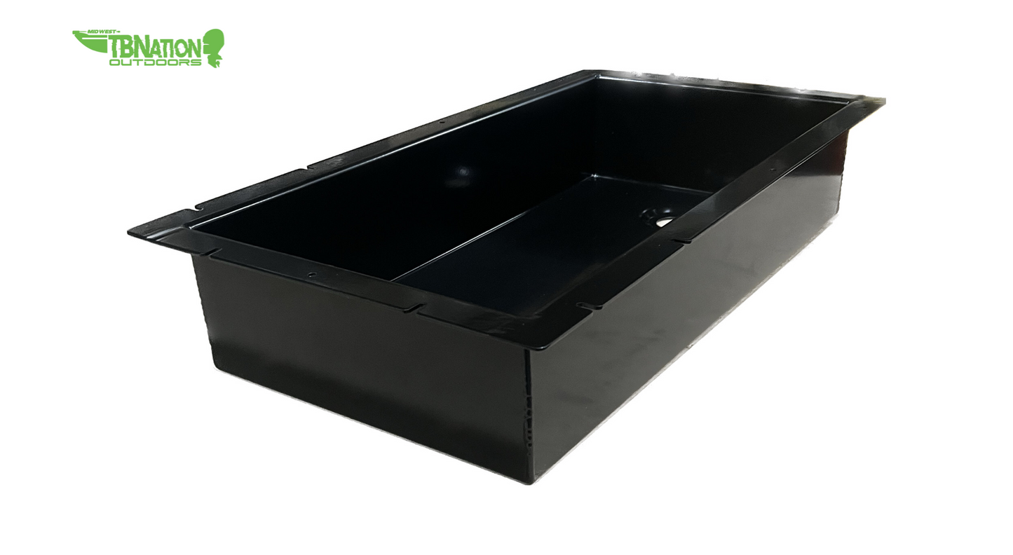 Premium Recessed Trolling Motor Pedal Tray