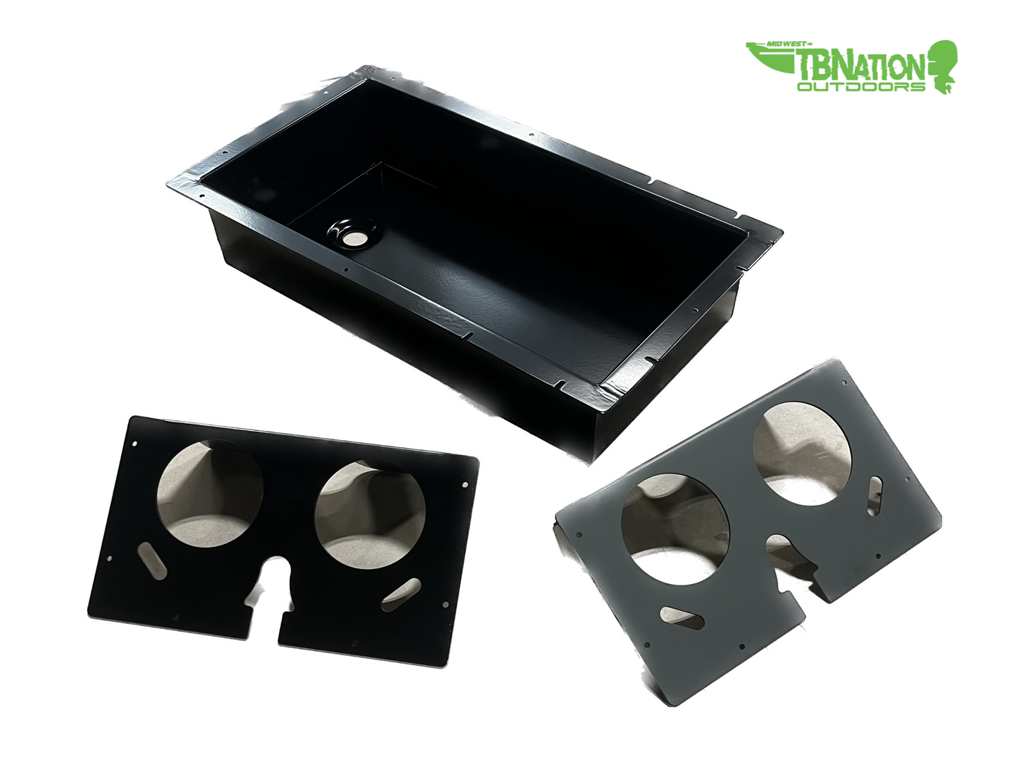 Premium Recessed Trolling Motor Pedal Tray