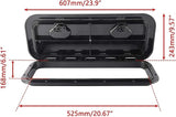 Boat Hatch 607mmx245mm