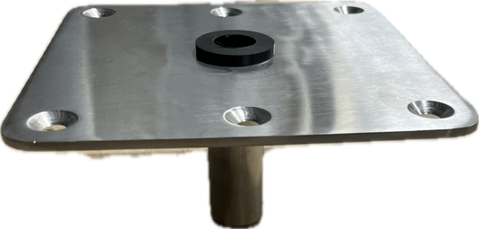 Seat Base 7x7 Stainless/Threaded