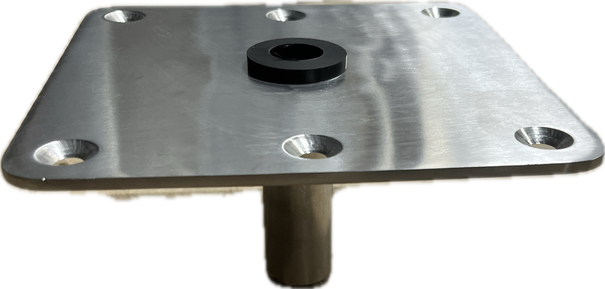 Base Support All Thread Seat Base 7x7 Stainless/Threaded – TBNation Outdoors Midwest