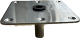 Seat Base 7x7 Stainless/Threaded
