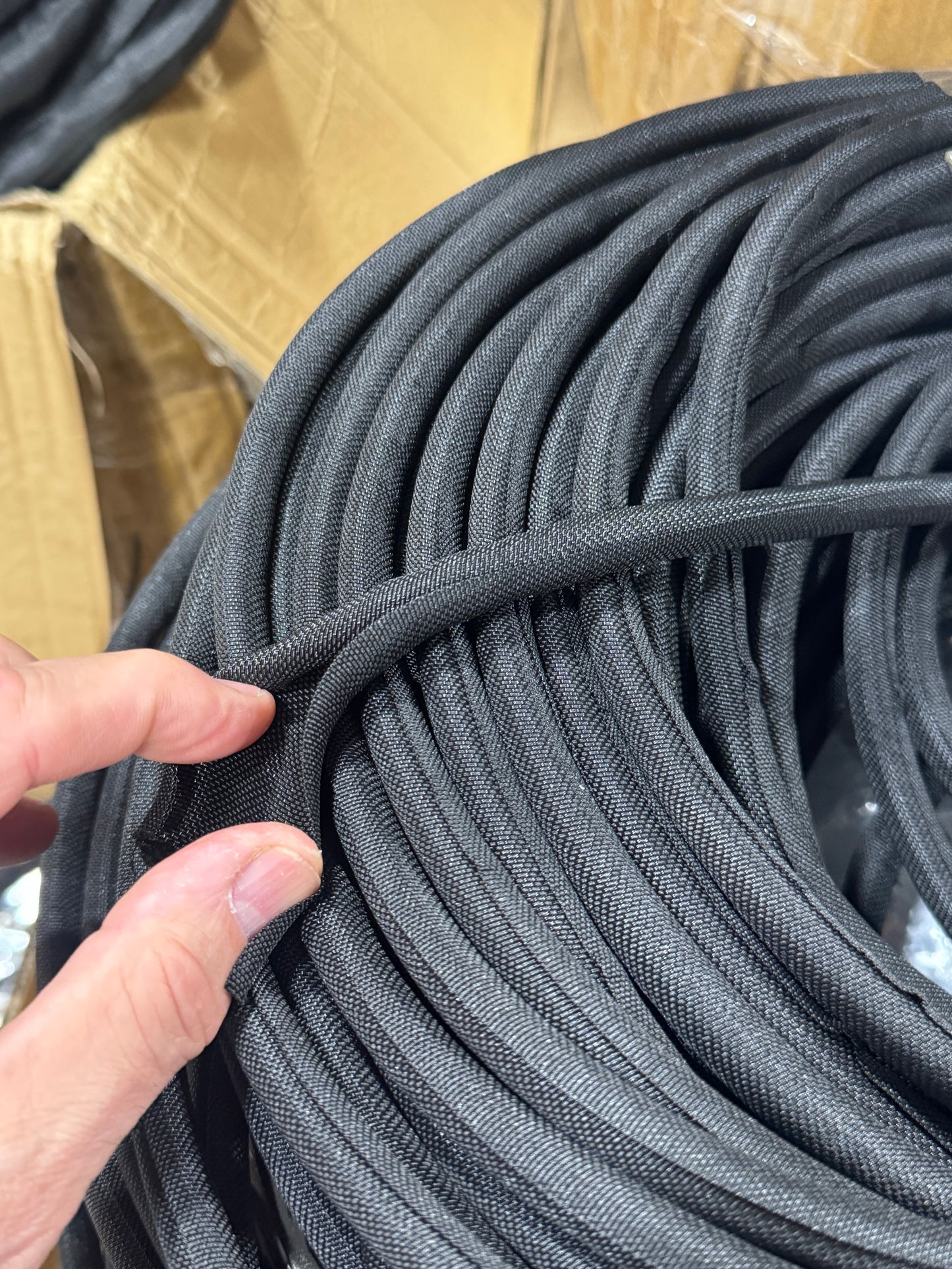 25 ' Nylon Wire Loom Split Sleeving Bundle for all your wiring needs - 25' Black 3 Sizes