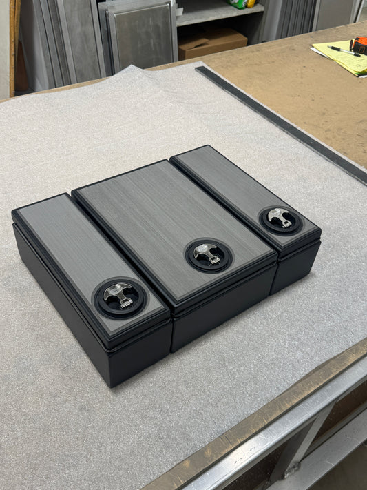 CENTER STORAGE CONSOLE BOX WITH DRY HATCH