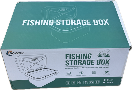 Boat Hatch with Tackle Box Storage 375mmx270mm (14.75"x10.65")