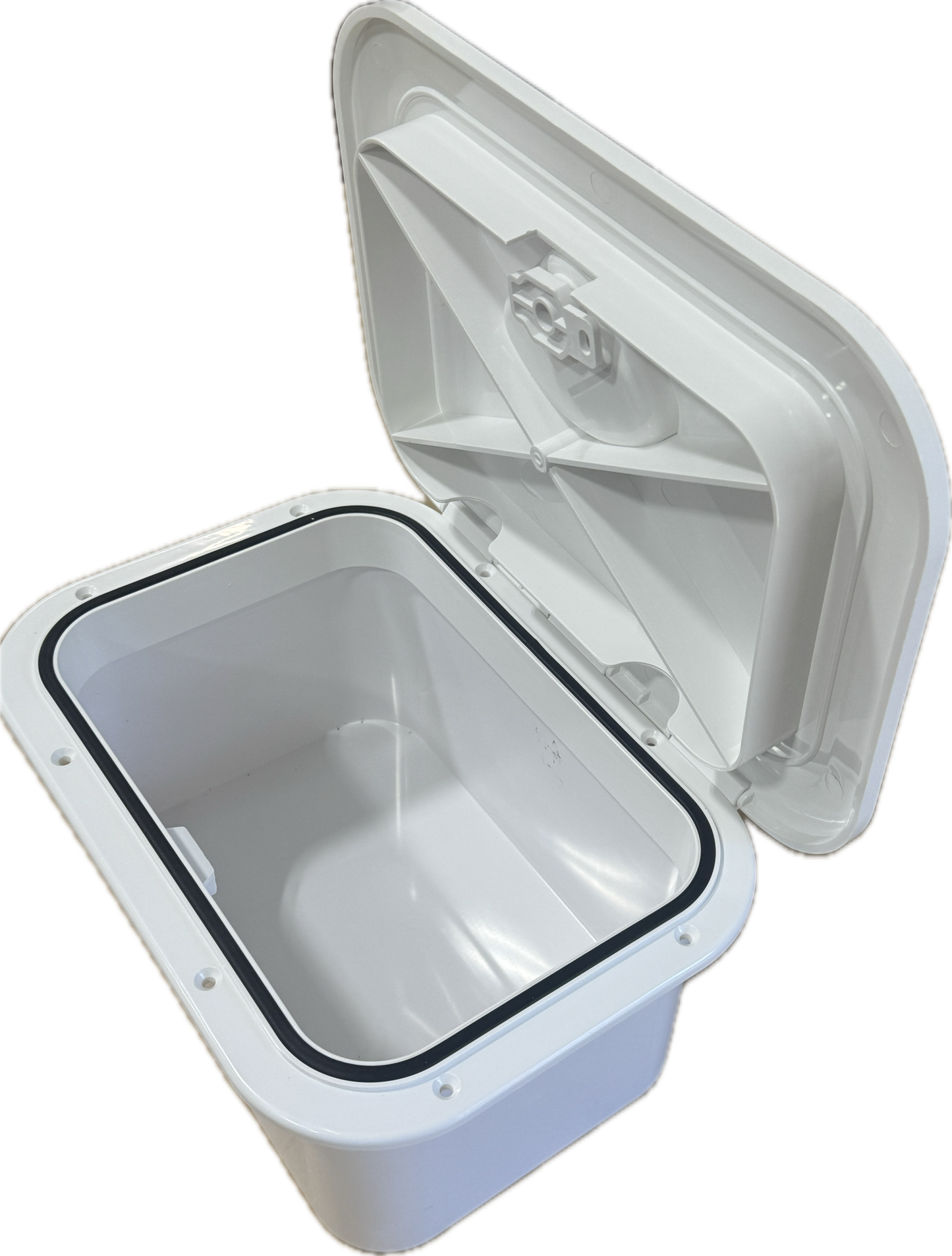 Boat Hatch with Tackle Box Storage 375mmx270mm (14.75"x10.65")