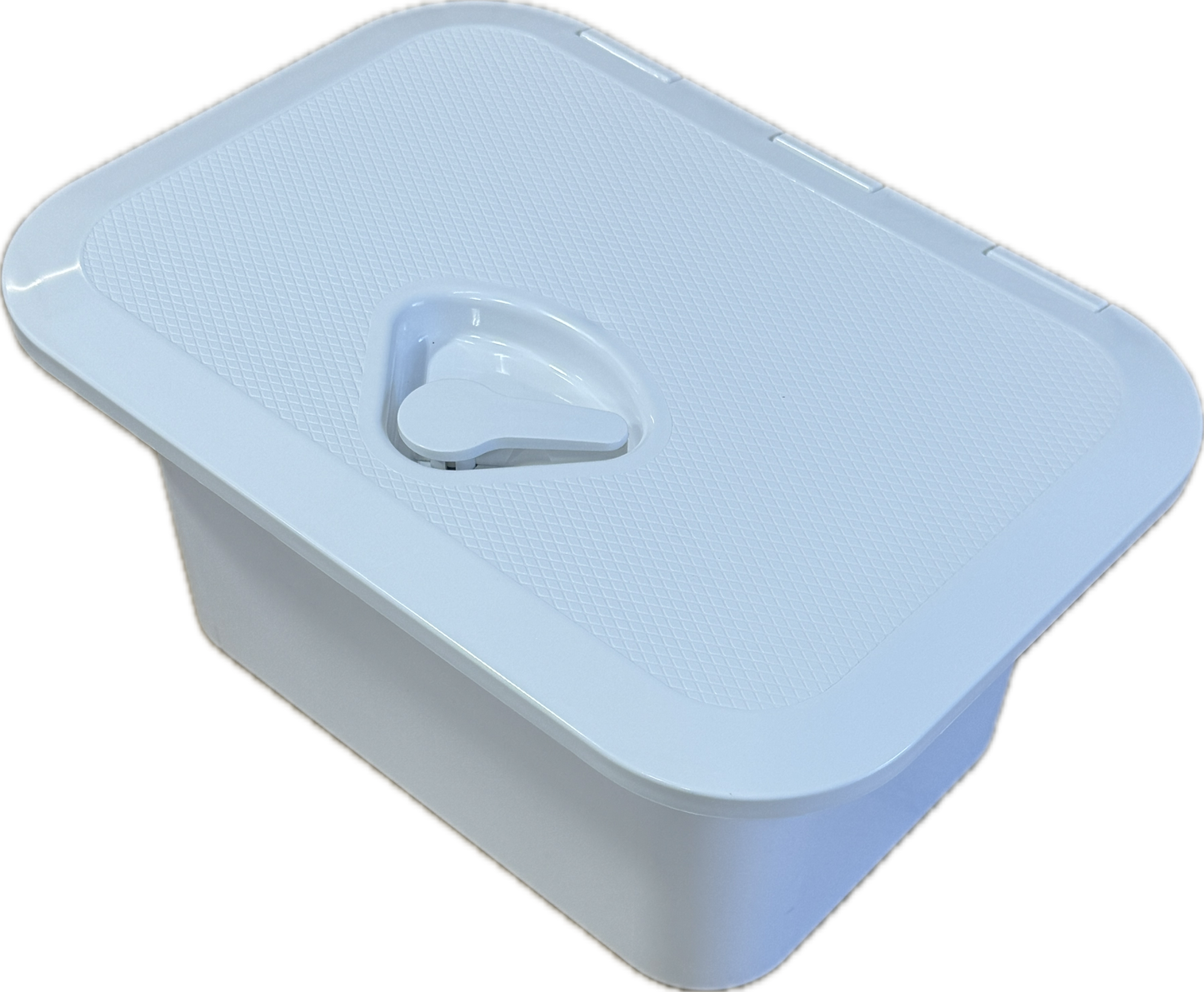 Boat Hatch with Tackle Box Storage 375mmx270mm (14.75"x10.65")